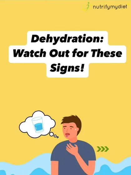 Dehydration can sneak up on you. This series highlights the key signs to watch out for, so you can stay properly hydrated and feel your best.
