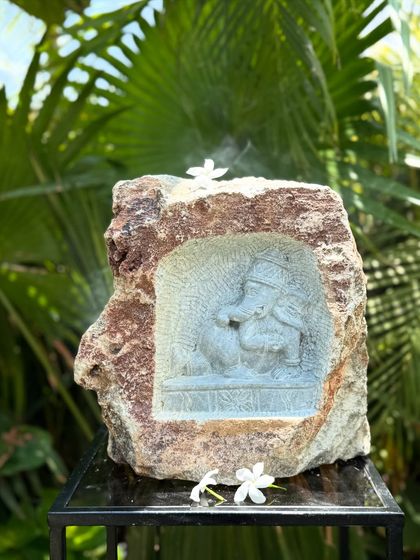 Greenhouse - Handcrafted Stone Sculpture & Decor Art in Stone: Temple-Inspired Niches & Plaques photo 27