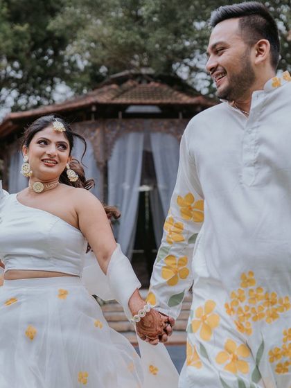 The Tales of Tradition - Wedding Planning & Design Sun-Kissed Haldi Ceremonies photo 92