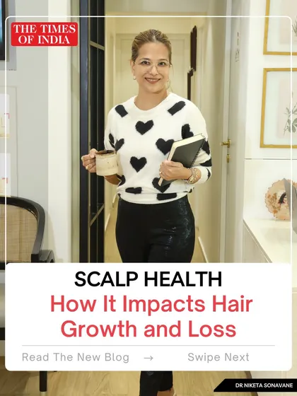 I was delighted to be featured in The Times of India, discussing the critical link between scalp health and hair growth. A healthy scalp is the foundation for beautiful hair, and this article breaks down how to achieve it.