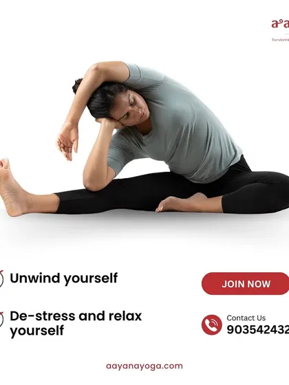 A visual reminder of what Yin Yoga offers: a chance to unwind yourself. This image shows a student in a gentle side bend, releasing tension along the side of the body.