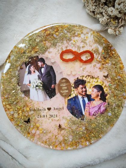 Vinys Galleria - Custom Resin Home Decor Round & Agate Style Photo Frames photo 15