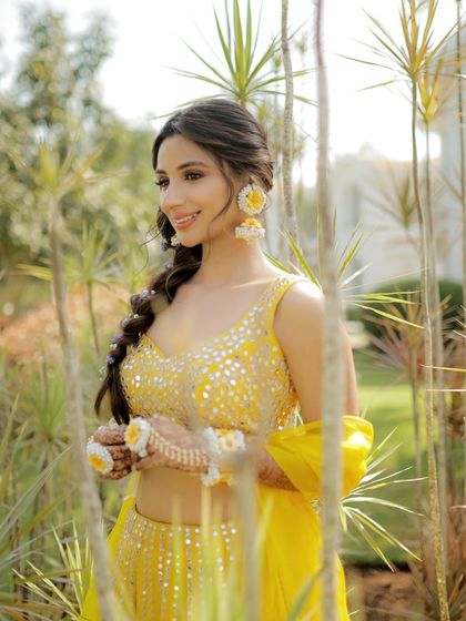 Vibrant Haldi & Mehendi Celebrations photo 27