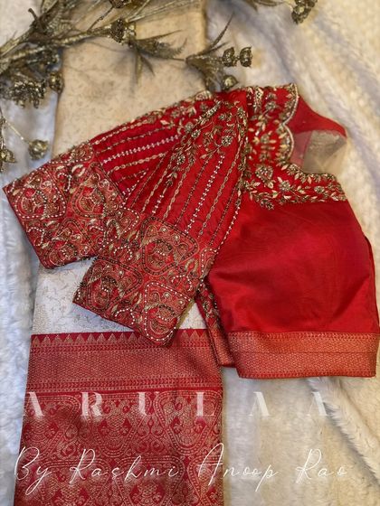 Arulaa by Rashmi Anoop Rao - Custom Bridal & Occasion Wear for Women Bridal Blouse Masterpieces photo 71