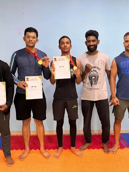 Celebrating with the team after a successful inter-club championship. We brought home two gold medals, but more importantly, everyone gained valuable experience and represented the spirit of our academy.
