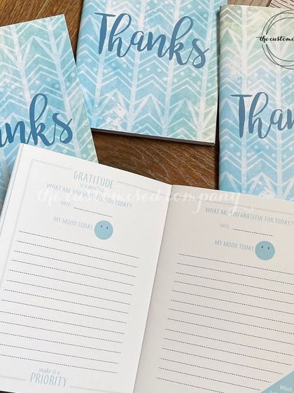 Start your week with gratitude. These simple yet powerful gratitude journals provide a space to note down what you're thankful for, helping you start each day on a positive note.