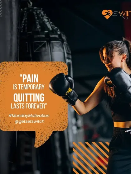 A little Monday Motivation for our community. Remember why you started. Pain is temporary, but the feeling of accomplishment lasts.