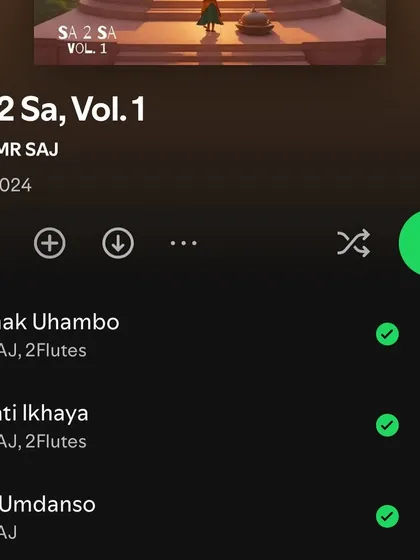 This is my debut EP, "SA 2 SA Vol. 1," a project that started as an idea back in 2021. It's my first body of work completely produced by me, weaving together Carnatic music and Amapiano. Each track is a different spiritual journey, available now on all streaming platforms.