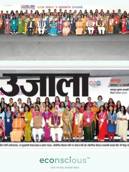 Our co-founder was honored to be among 75 women entrepreneurs to meet the Honorable President Smt. Droupdi Murmu and UP Chief Minister Yogi Adityanath at the Global Investors Summit.