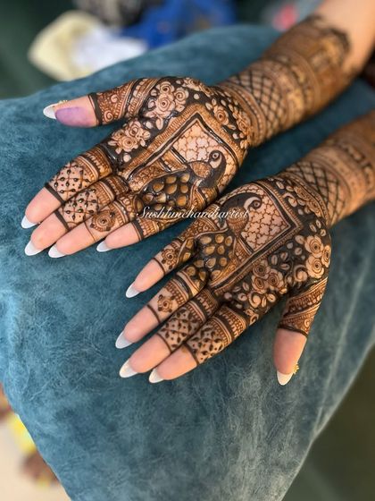 Intricate Full Hand & Arm Designs photo 9