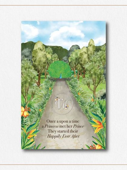 Kiana - Custom Wedding Stationery Suite Illustrated Love Stories & Custom Maps photo 19