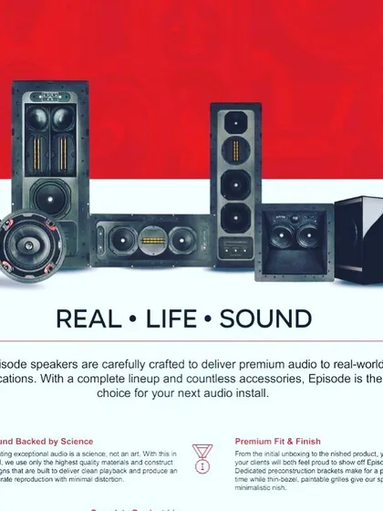 Exceptional audio is critical for any venue. We design and install professional sound systems using premium components like Episode speakers, ensuring every word and note is delivered with perfect clarity throughout the space.