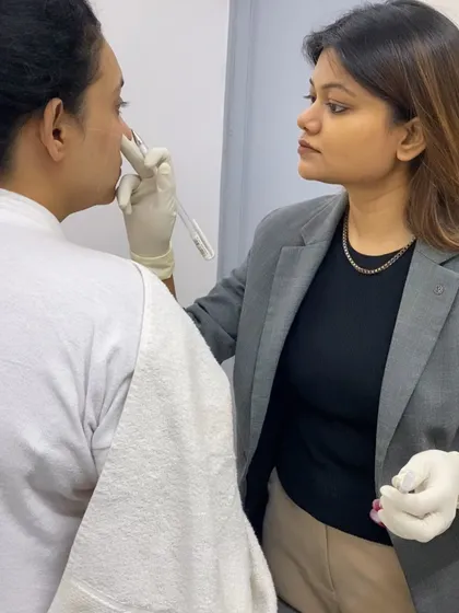A snapshot from a busy Sunday, focused on creating "face art" and helping patients achieve their aesthetic goals.