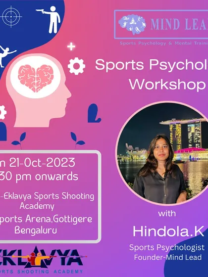 We believe in holistic development. This is an announcement for one of our regular sports psychology workshops, designed to strengthen the mental game of our athletes and help them unlock their full potential.