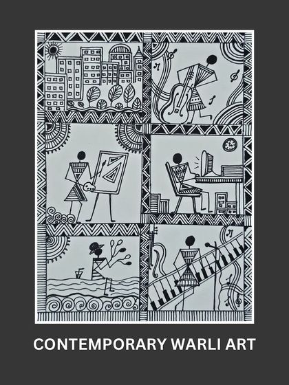 Bloom and Grow - Online Art & Craft Classes Indian Folk & Traditional Art photo 10