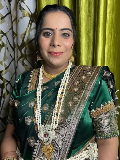 A happy portrait of the mother-to-be.