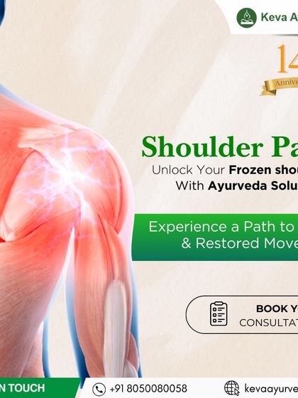Frozen shoulder can severely limit your movement. Our Ayurvedic solutions focus on unlocking the shoulder joint, reducing pain, and restoring your full range of motion through natural, targeted therapies.