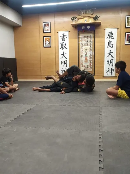 Our kids' jiu-jitsu classes are a cornerstone of The Dojo. We focus on teaching fundamental BJJ techniques in a way that is engaging and fun, building a foundation of discipline, confidence, and practical self-defense skills.