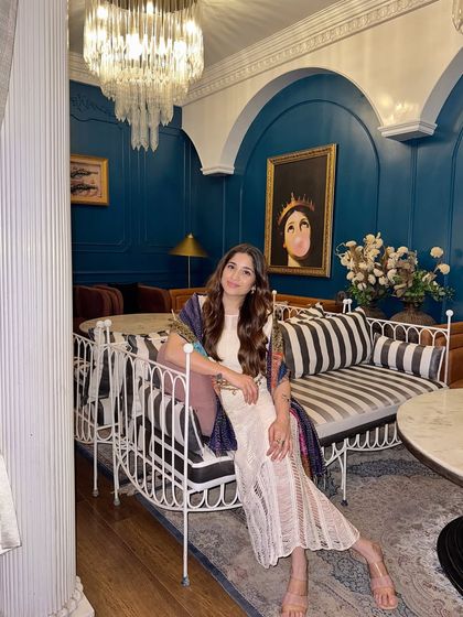 Story time about this outfit. I wore this same dress on a beach vacation in Bali and then restyled it for a trip to Jaipur with a handmade stole and indie accessories. Real style is about making an outfit feel new every time.