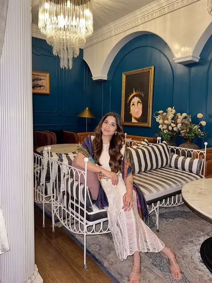 Story time about this outfit. I wore this same dress on a beach vacation in Bali and then restyled it for a trip to Jaipur with a handmade stole and indie accessories. Real style is about making an outfit feel new every time.