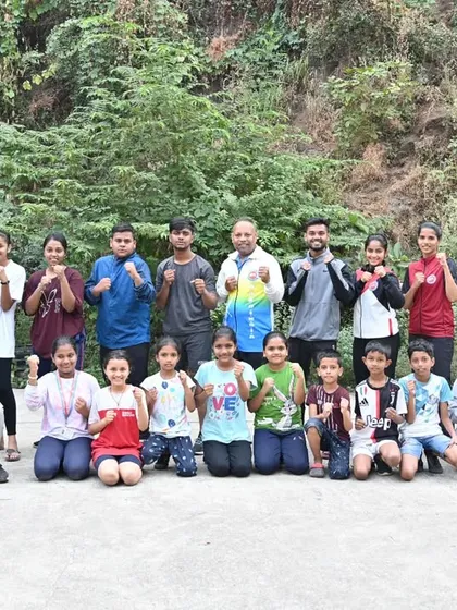 A group photo from our free training camp in November 2023. We welcome participants of all ages and backgrounds to join the SSKKA family and discover the benefits of karate and kickboxing.
