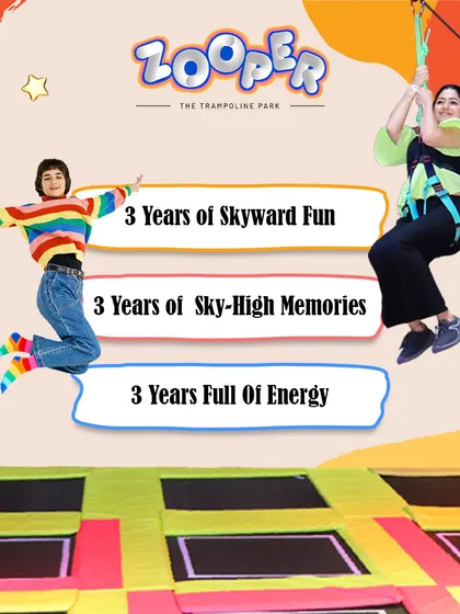 Three years of skyward fun, sky-high memories, and being full of energy. We're celebrating our anniversary in style.