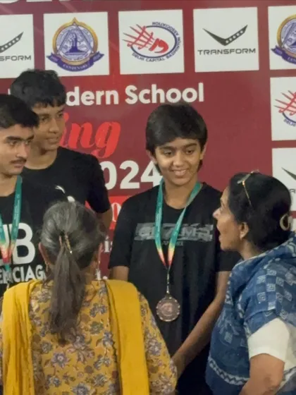 A candid moment of celebration for one of my state champions. The joy of victory is what we train for every single day.