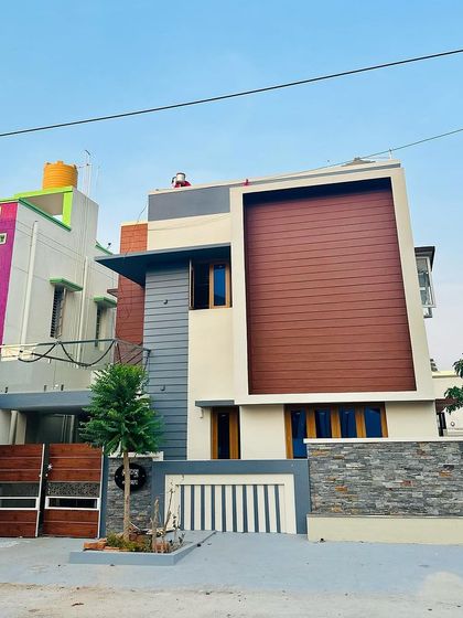 A duplicate photo of the finished home, celebrating the successful transition from a digital drawing to a physical structure.