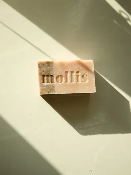 A single Amber Musk bar, catching the beautiful afternoon light.