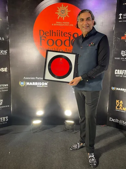 I was deeply honored to receive the 'Luxury Caterer of the Year' award at the Delhiites Food & Nightlife Awards. This recognition fuels our passion for delivering nothing but the best in gourmet event catering.