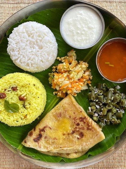 Wishing everyone a Happy Ugadi with this festive plate. Remember to savor these moments with family, free from food-related stress.