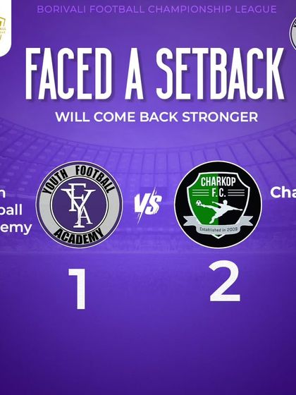 A 2-1 setback in the BFCL. We see every defeat as a lesson and an opportunity to improve.