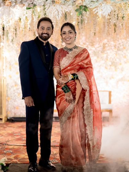 Glam for Sangeet & Reception photo 23