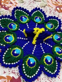Crochet Attire for Laddu Gopal
