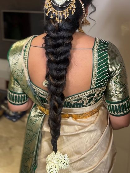 Dakshayini - Hairstyling Academy & Workshops South Indian Bridal Styles photo 6