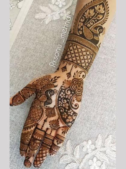 Sonu - Bridal & Wedding Mehndi Intricate Bridal Designs photo 61