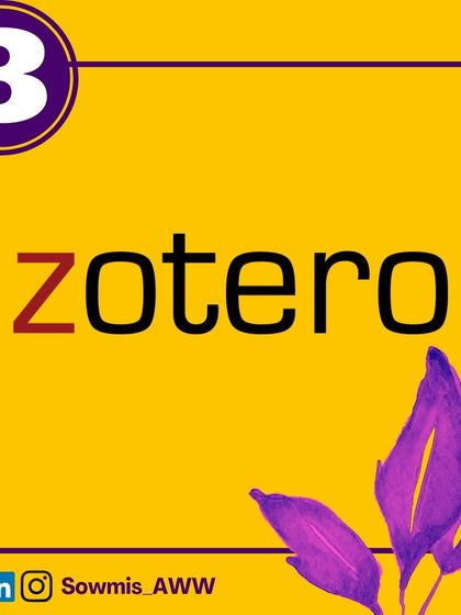 Reference management doesn't have to be daunting. In my workshops, I introduce and demonstrate several commonly used tools like EndNote, Mendeley, Zotero, RefWorks, and Colwiz to help you find a system that works best for your workflow.