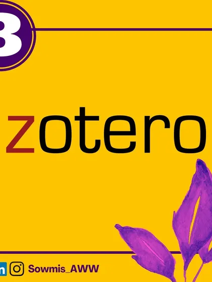 Zotero is a free, easy-to-use tool to help you collect, organize, annotate, cite, and share research. It's a great open-source option for students and scholars on a budget.