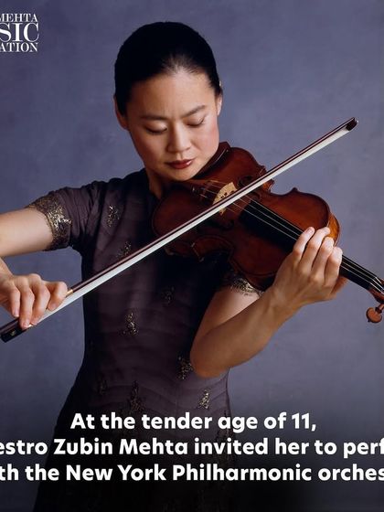 At the tender age of 11, Midori was invited by Maestro Zubin Mehta to perform with the New York Philharmonic. This piece of history underscores the deep, long-standing musical relationships we celebrate.