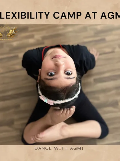 The result of our 15 day flexibility camp. This student shows off her incredible back flexibility, a testament to the focused and intensive training we provide.