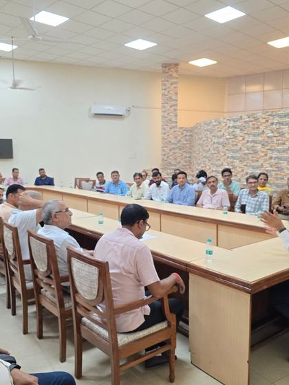 A view of the stakeholders meeting for the DAWN (Drug Awareness & Wellness Navigation) Scheme. We addressed concerns about online drug sales and the need for better regulation.