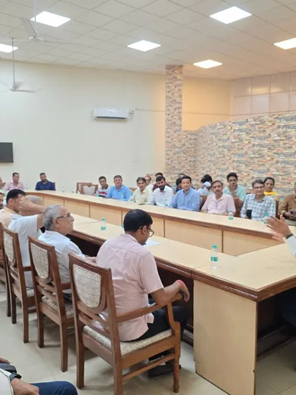 A view of the stakeholders meeting for the DAWN (Drug Awareness & Wellness Navigation) Scheme. We addressed concerns about online drug sales and the need for better regulation.