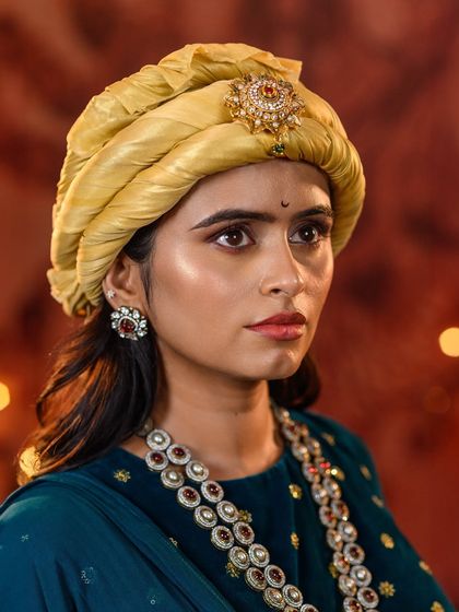 Bhargavi and Poorvika - Bollywood Look Recreation & Styling The Fearless Warrior: Rani Lakshmibai photo 4