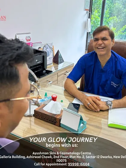 Your journey to glowing skin starts with a conversation. Here I am consulting with a client, taking the time to understand their concerns and build a personalized, effective treatment plan based on trust and expertise.