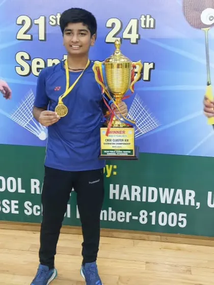 We celebrate every victory, big or small. This image showcases one of our talented players who has achieved success through dedication and training at our academy. Their win is a proud moment for the entire Rackonnect community and inspires us all to keep pushing our limits.