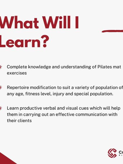 Aditi Singh - Pilates Instructor Certification Program Program Details & Learning Options photo 8
