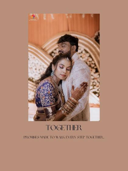 "Together." An intimate portrait capturing the bride resting peacefully in the groom's embrace. This photo is all about the quiet promises and deep connection shared on a wedding day.