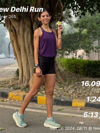 A beautiful 16km morning run. Starting the day with a run isn't just exercise; it sets the foundation for a powerful and productive day.