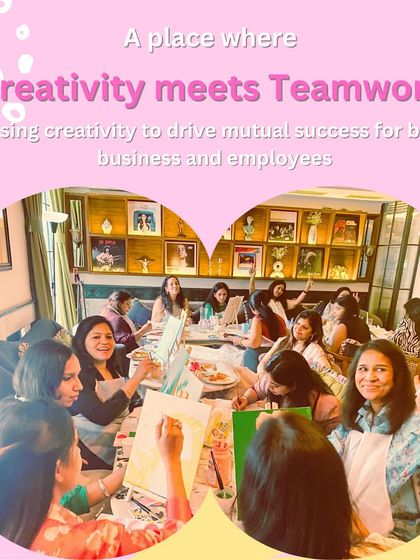 Soaked in Canvas - Corporate Art Workshops A Look Inside Our Workshops photo 7