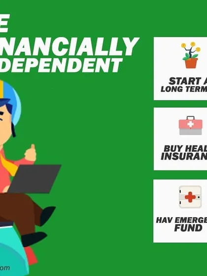 Achieving financial independence requires a clear strategy. We guide our clients in creating this strategy, which includes essential steps like starting a long-term SIP for wealth creation, securing health insurance, and building an adequate emergency fund.